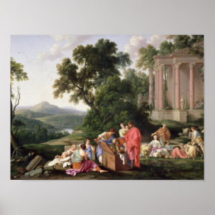 Laban, das nach den Idolen, 1647 sucht Poster