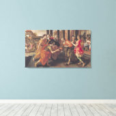 Laban Presenting Eliezer seinem Vater, 1562 Leinwanddruck (Insitu (Holzboden))