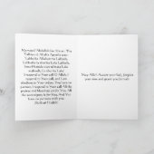 Labbaika Allahumma Labbaik Karte (Innenseite)