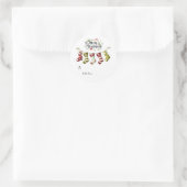 Label/ Christmas Favor Stickers (Tasche)