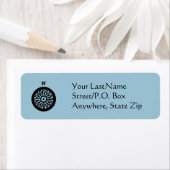 Label - Compass-Rose (Insitu)