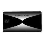 Label Elegant Gray Silver Black (Vorne)