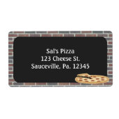 Label für Pizza-Produkte (Vorne)