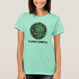 Label GVO's Peace Sign Bio T-Shirt - USA