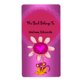 Label Kids Book Labels Sticker groß (Vorne)