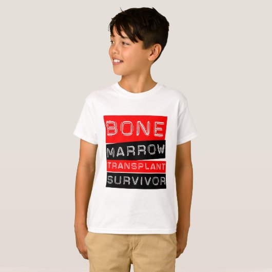Label Style - Knochenmark-Transplantat T-Shirt (Vorne ganz)