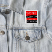 Label Style - Knochenmark-Transplantationsüberlebn Button (Beispiel)