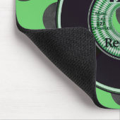 Label VINYL 45 RPM Rekord 1965 Mousepad (Ecke)