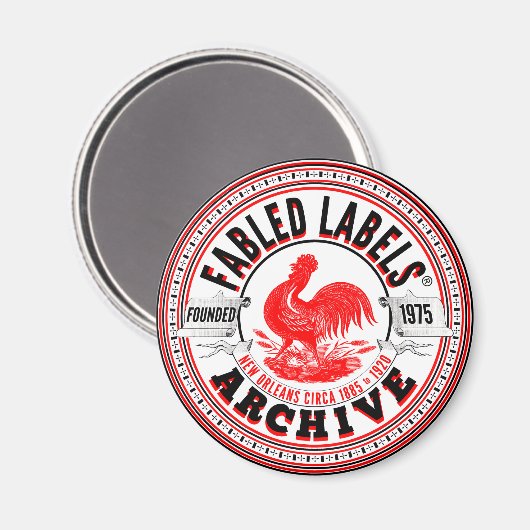 Labelarchiv Magnet (Vorderseite/Rückseite)