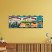 LabelKairo, GA Leinwanddruck (Insitu (Wohnzimmer))