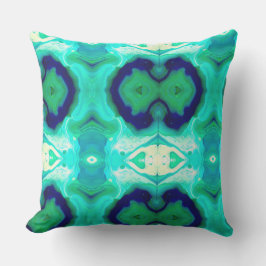 LaBella Turquoise und Blue 2 Akzente im Freien Kissen