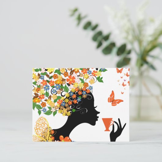 LaBelle Butterfly Postkarte (Stehend Vorderseite)