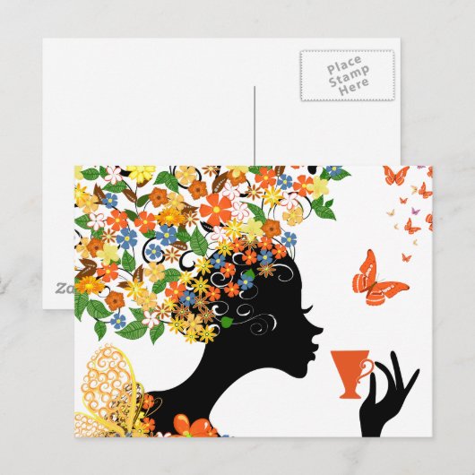 LaBelle Butterfly Postkarte (Vorne/Hinten)