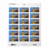 labels adressaufkleber (Vorne)