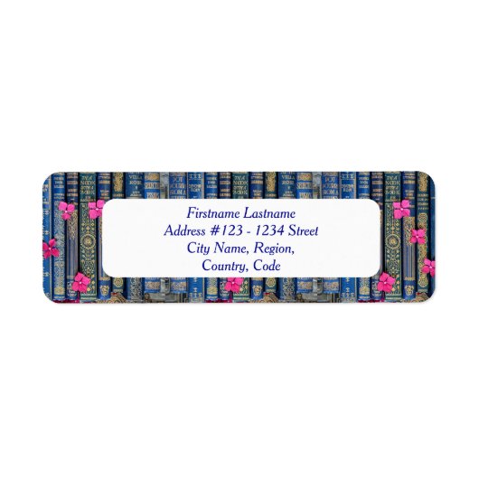 Labels Blue von Bibliophile (Vorne)