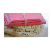 Labels buchen (Vorne)