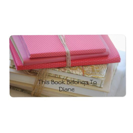 Labels buchen (Vorne)