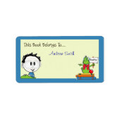 Labels buchen adressaufkleber (Vorne)