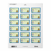 Labels buchen adressaufkleber (Vorne)