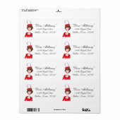 Labels "Diva Millinery" (Vorne)