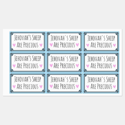 Labels Etiketten (Blatt)