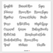 Labels für benutzerdefinierte Speicherkanister (Blatt)