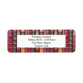 Labels für Bibliophile-Adressen (Vorne)