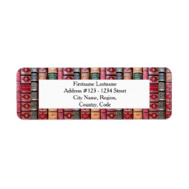 Labels für Bibliophile-Adressen