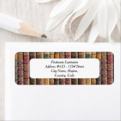 Labels für Bibliophile's Address (alte Buchstäbche (Insitu)