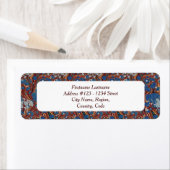 Labels für Bibliophile's Address (marbled) (Insitu)