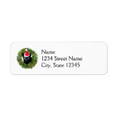 Labels für Black Cat Wreath Address (Vorne)