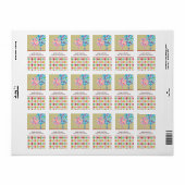 Labels für Candy Business-Produkte Adressaufkleber (Vorne)