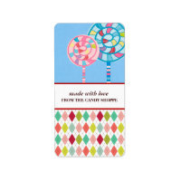 Labels für Candy Business-Produkte