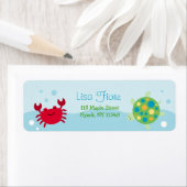 Labels für die Anschrift des Calypso Sea Creature (Insitu)