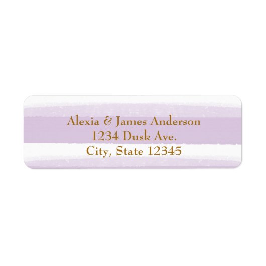 Labels für die Anschriften der Streifen mit den Fa (Vorne)