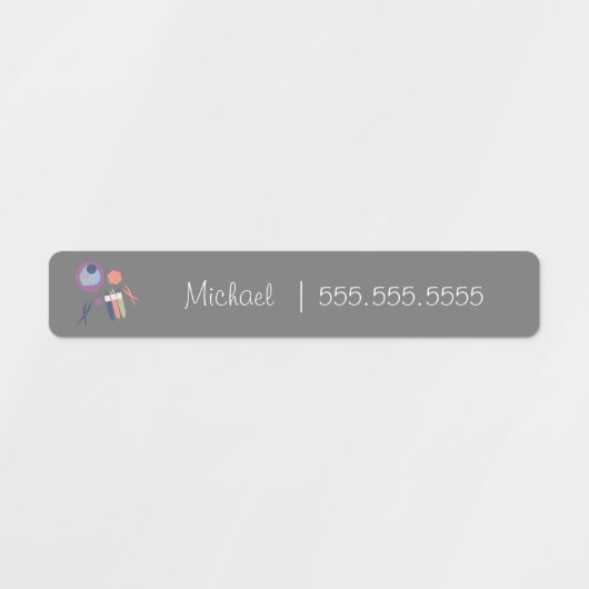 Labels für die Namen der Biologie-Schulklassen Etiketten (Design 2)