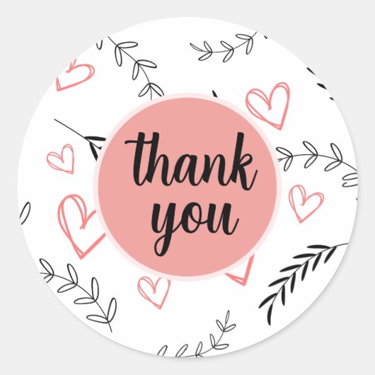 Labels für doppelte Linien Herz und Linse Runder Aufkleber (Vorderseite)