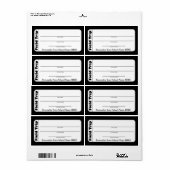 Labels für Elementarreisen/Kindervorschulreisen (Vorne)