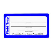 Labels für Elementarreisen/Kindervorschulreisen (Vorne)