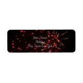 Labels für Fireworks-Adressen (Vorne)