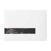 Labels für Fireworks-Adressen Rundum-Adressaufkleber (Vorderseite)