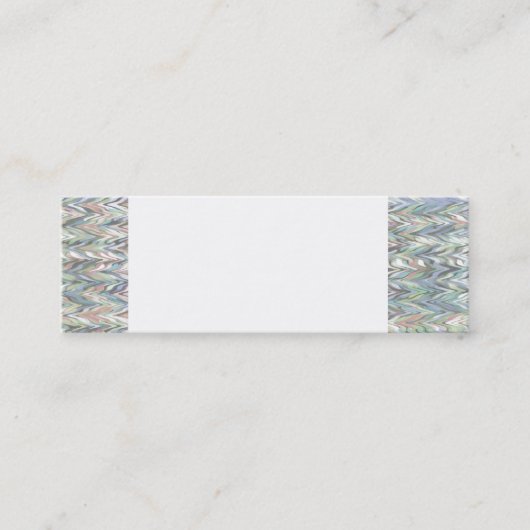 Labels für Geschäftsdesign Mini Visitenkarte (Vorderseite)