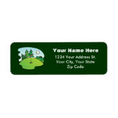 Labels für Golfadressen (Vorne)