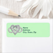 Labels für grüne Herzanschriften (Insitu)