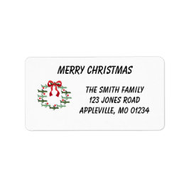 Labels für Hoch- und Wegwerfwagen Adressaufkleber