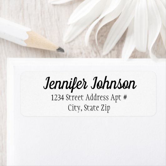 Labels für hübsche Script-Rücksendeadresse (Insitu)