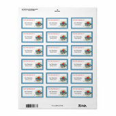 Labels für Lehrer Adressaufkleber (Vorne)