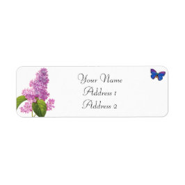 Labels für Lilac- und Butterfly-Adressen