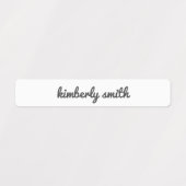 Labels für Mädchenschulnamen Etiketten (Design 1)