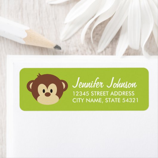 Labels für monkey-Geschäftsadressen (Insitu)